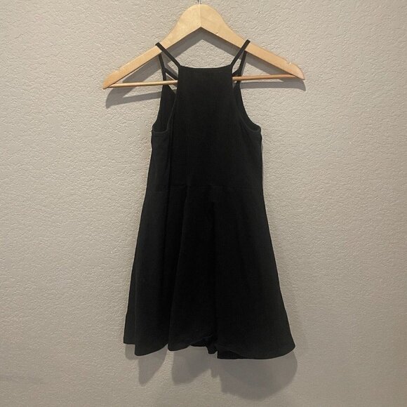 Shein Girls Black Cotton Mini Size 11-12 Years Round Neck Sleeveless Spaghetti - Picture 5 of 6